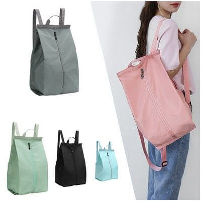 Women Folding Wet and Dry Separation Backpack